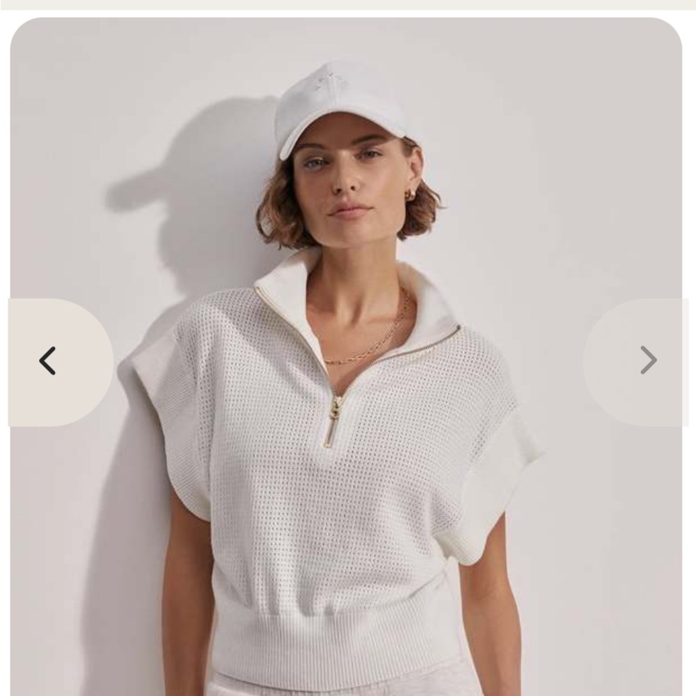 Varley Fulton Crop Knit top